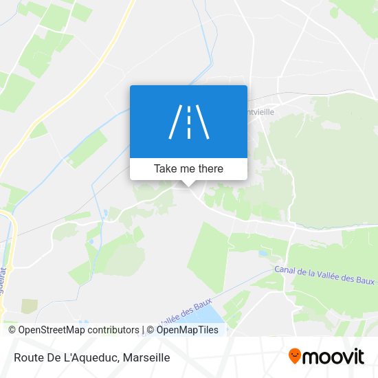 Route De L'Aqueduc map