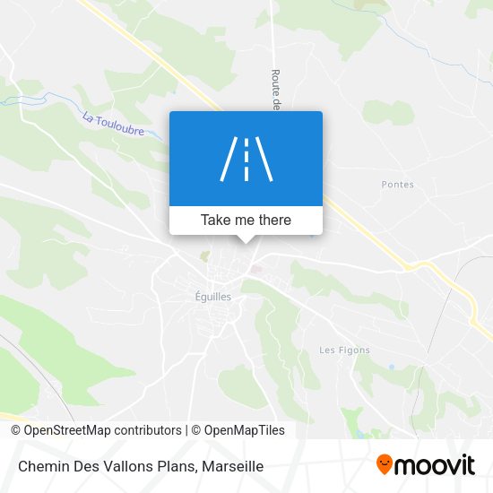 Chemin Des Vallons Plans map