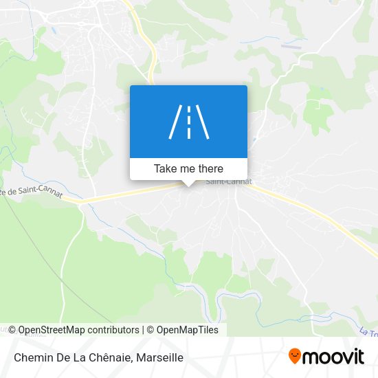 Chemin De La Chênaie map