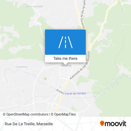 Rue De La Treille map