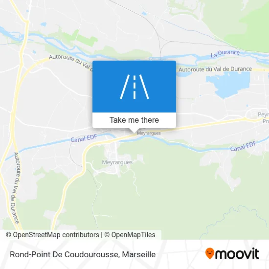 Rond-Point De Coudourousse map