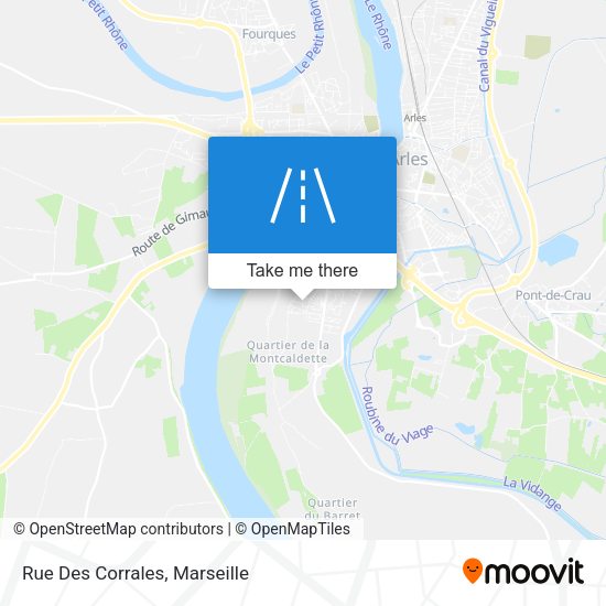 Rue Des Corrales map