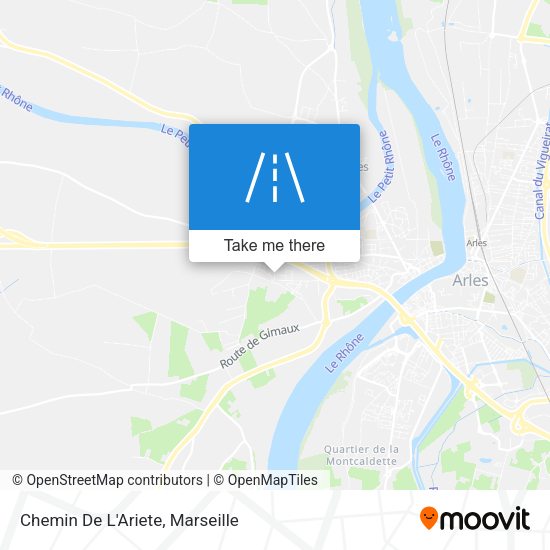 Chemin De L'Ariete map