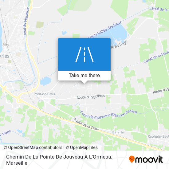Chemin De La Pointe De Jouveau À L'Ormeau map