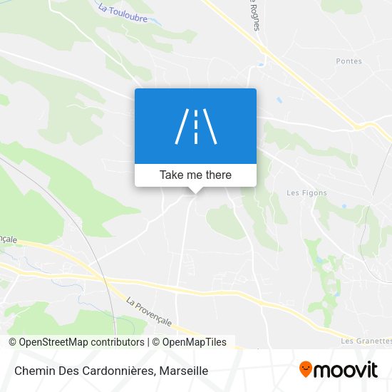 Chemin Des Cardonnières map