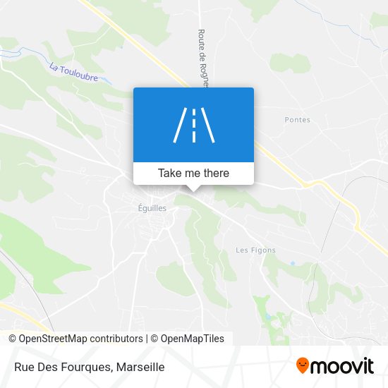 Rue Des Fourques map