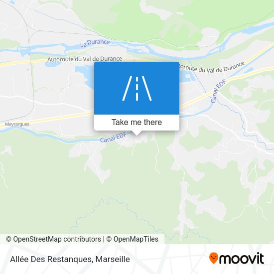 Allée Des Restanques map