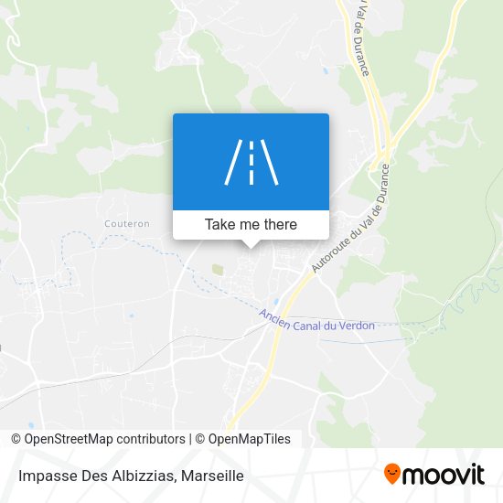 Impasse Des Albizzias map