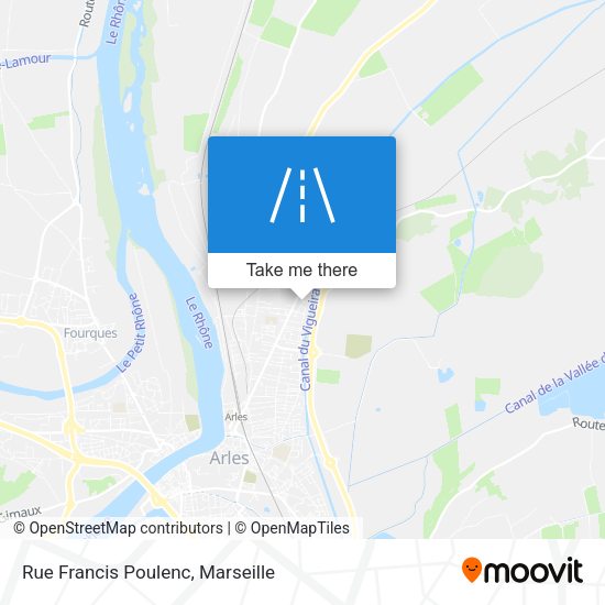 Rue Francis Poulenc map