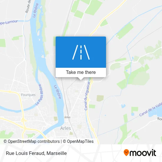 Rue Louis Feraud map