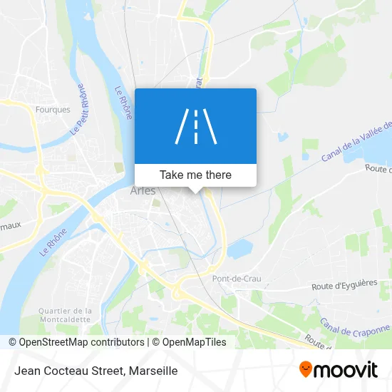 Rue Jean Cocteau map