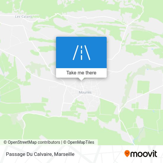 Passage Du Calvaire map