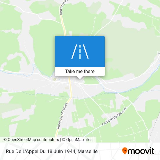 Rue De L'Appel Du 18 Juin 1944 map