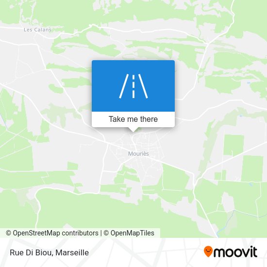 Rue Di Biou map