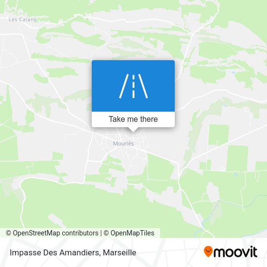 Impasse Des Amandiers map