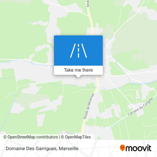 Domaine Des Garrigues map