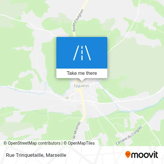 Rue Trinquetaille map