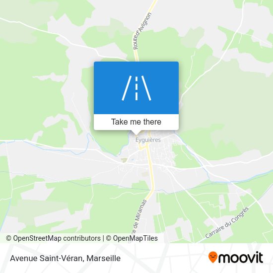 Avenue Saint-Véran map