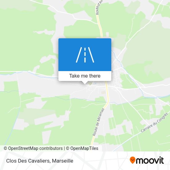 Clos Des Cavaliers map