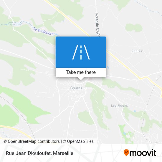 Rue Jean Diouloufet map