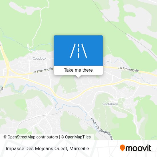 Impasse Des Méjeans Ouest map