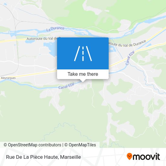 Rue De La Pièce Haute map
