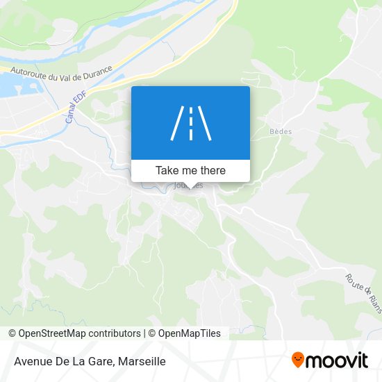 Avenue De La Gare map