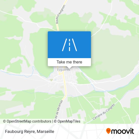 Faubourg Reyre map