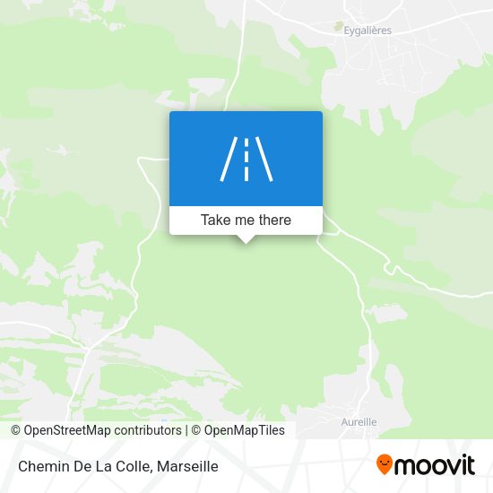 Chemin De La Colle map