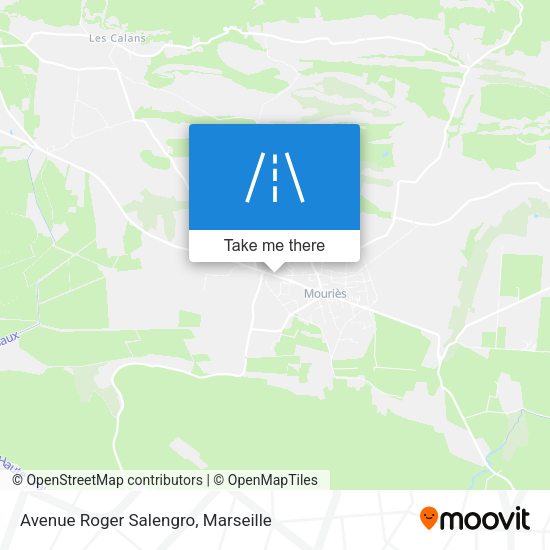 Avenue Roger Salengro map