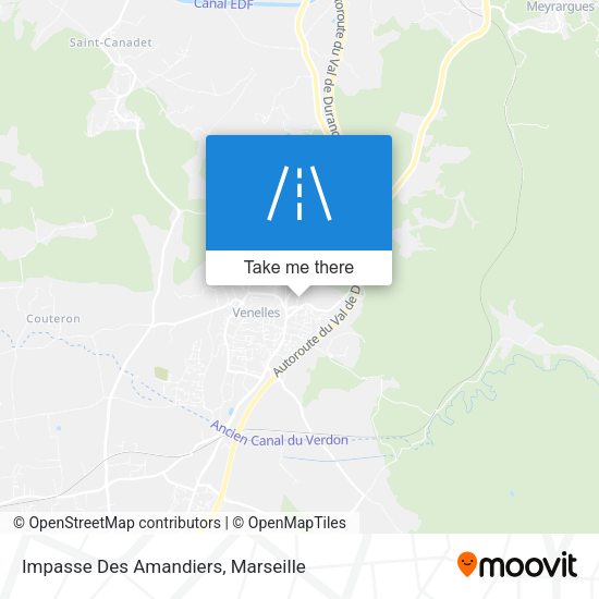 Impasse Des Amandiers map