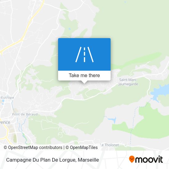 Campagne Du Plan De Lorgue map