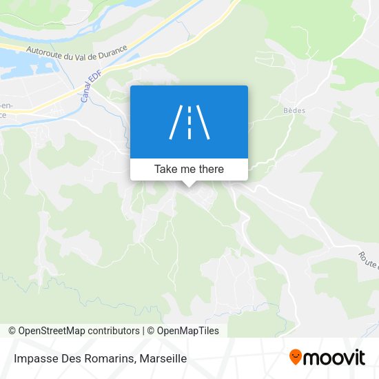 Impasse Des Romarins map