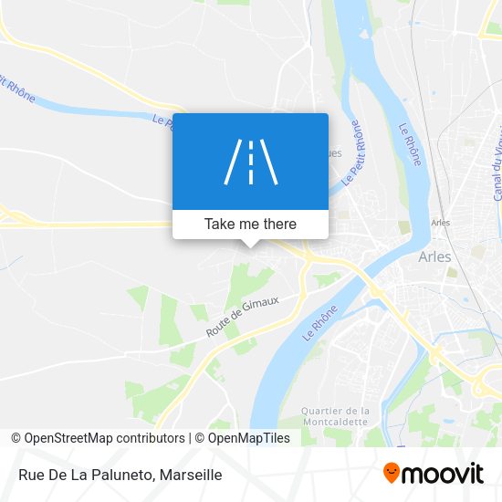 Rue De La Paluneto map