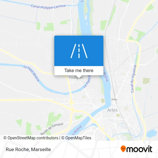 Rue Roche map
