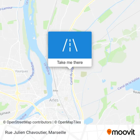 Rue Julien Chavoutier map