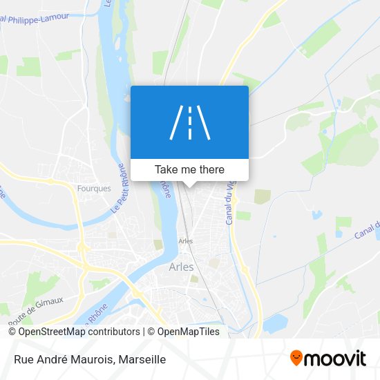 Rue André Maurois map