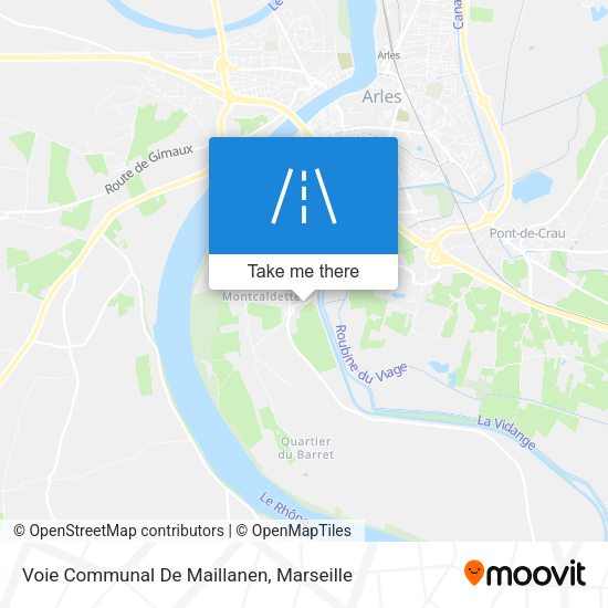 Voie Communal De Maillanen map