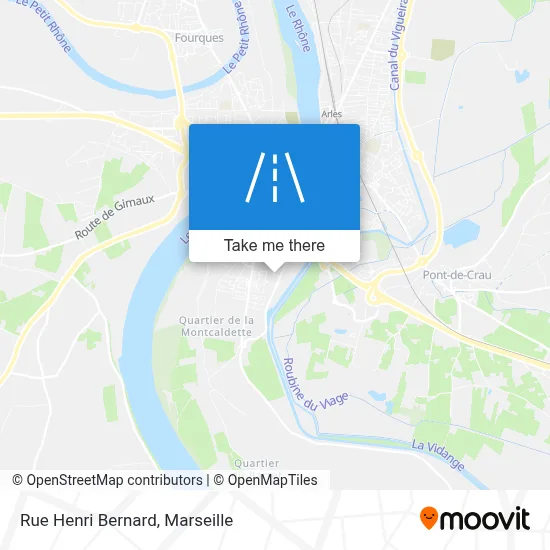 Rue Henri Bernard map