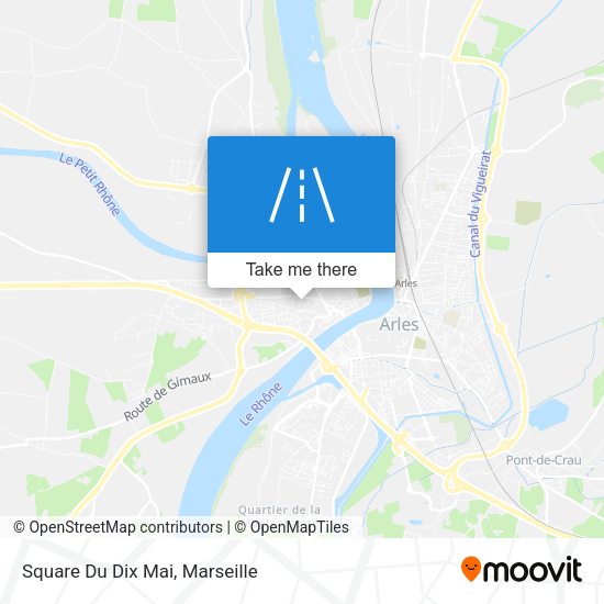 Square Du Dix Mai map