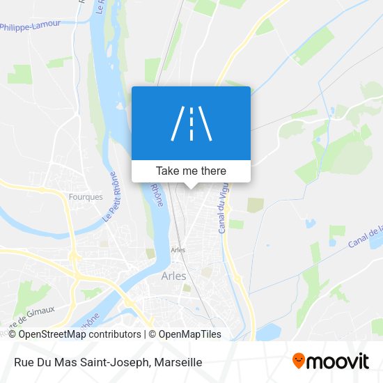 Rue Du Mas Saint-Joseph map
