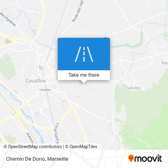 Chemin De Dorio map