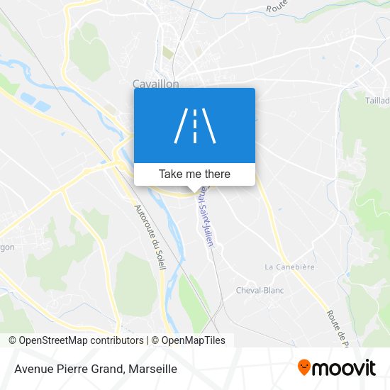 Avenue Pierre Grand map