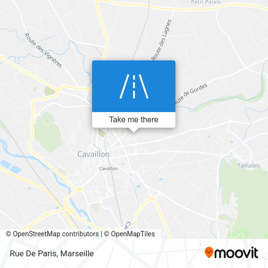 Rue De Paris map