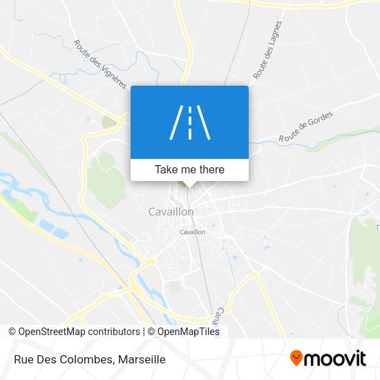 Rue Des Colombes map