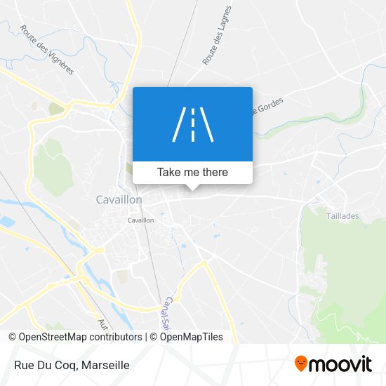 Rue Du Coq map
