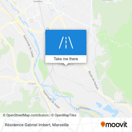 Résidence Gabriel Imbert map