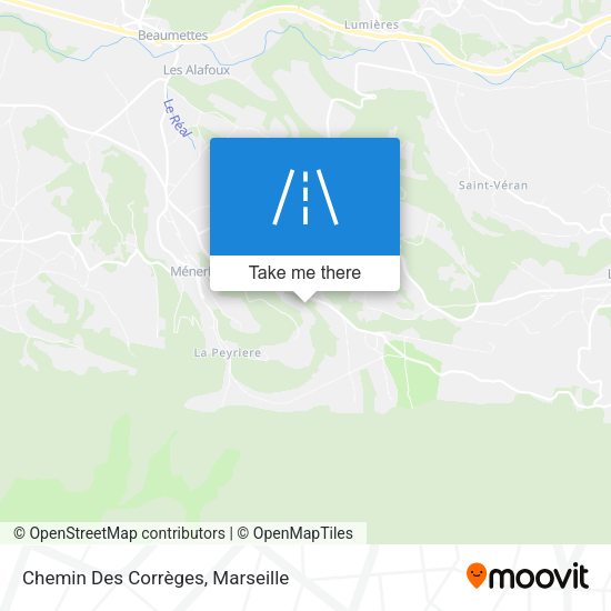 Chemin Des Corrèges map