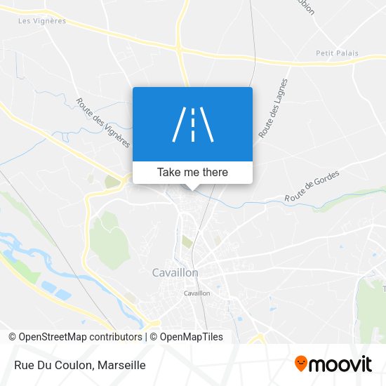 Rue Du Coulon map
