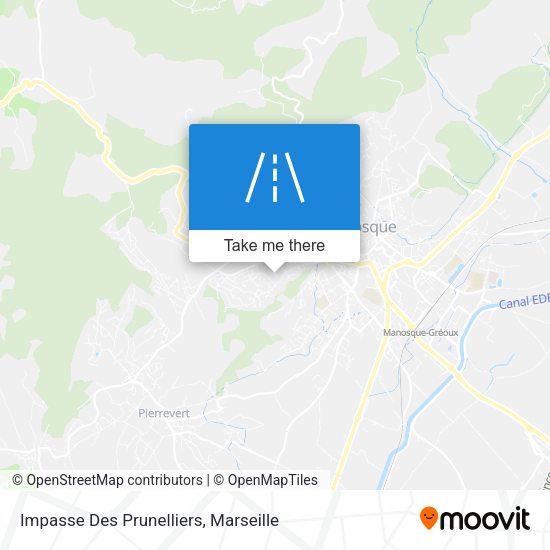 Impasse Des Prunelliers map